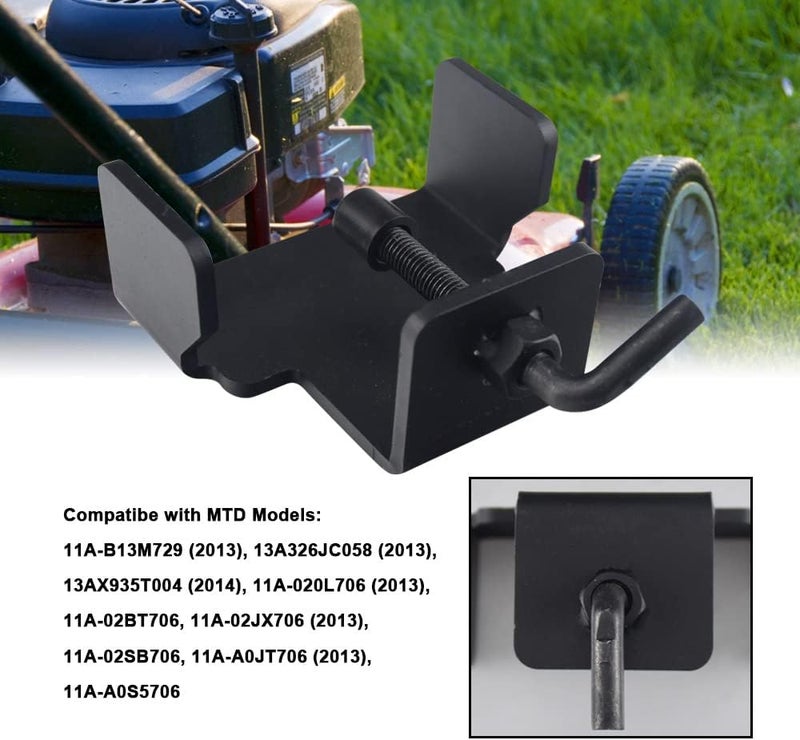 KINTLE 490-850-0005 Universal Mower Blade Removal Tool/Lawn Mower Blade Clamp Compatible with MTD 21" Walk Behind and Riding Lawn mowers, Fits for 11A-B13M729, 13A326JC058, 13AX935T004, 339079 - Image 4